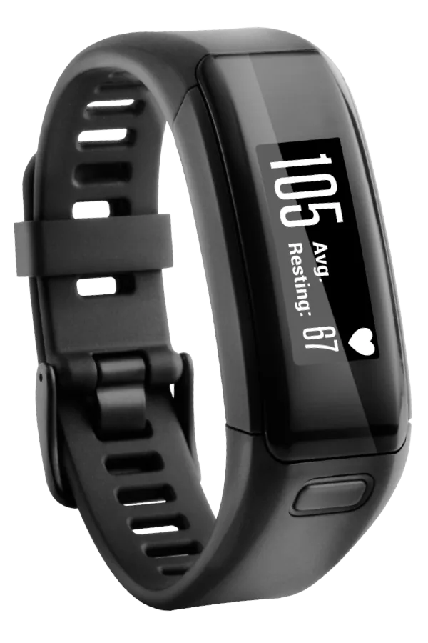 Фитнес-браслет Garmin VivoSMART HR Black regular