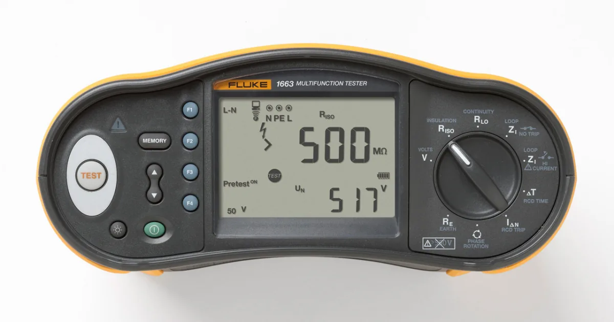 Многофункциональный тестер электроустановок Fluke 1663 SCH-TPL KIT/F