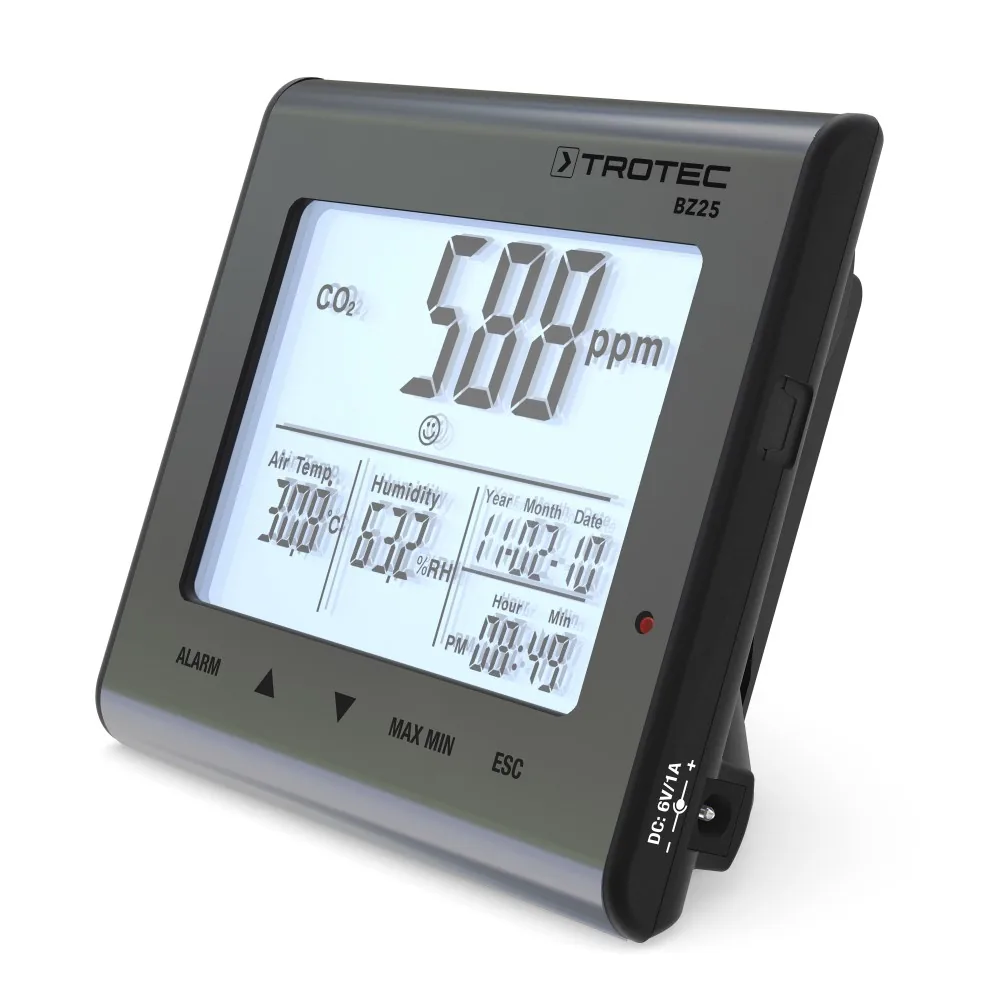 Регистратор концентрации углекислого газа Trotec BZ25