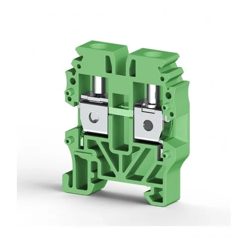 Миниклеммник винтовой 4 мм.кв зелёный KLEMSAN MVK 4 304432