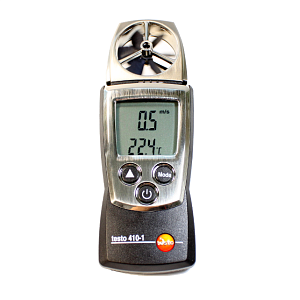 Поверка термоанемометра Testo 410-1